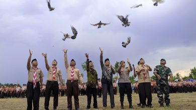 Pelepasan Burung Merpati Tandai Pembukaan PERANTAS XI 2023