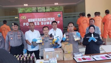 Temuan Baru Kapolres Sumenep, Jenis Obat Batuk Berlabel Halal Dijadikan Oplosan