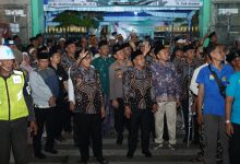 Bupati dan Wabup Berangkatkan Calon Jemaah Haji Pamekasan