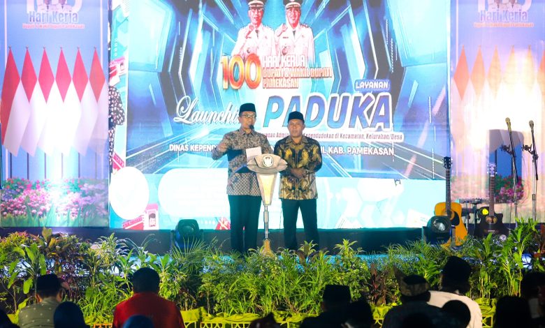 Bupati dan Wakil Bupati Pamekasan Paparkan Capaian 100 Hari Kerja