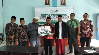 PR Nurus Shobah Kucurkan Dana Hibah ke Kopontren Raudlatul Ulum Kapedi