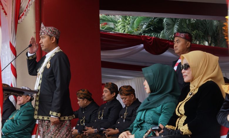 Jadi Inspektur Upacara HUT RI ke-80, Bupati Sumenep Gelorakan Persatuan!