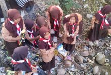 Aksi Peduli Lingkungan Siswa LPP Nurul Ulum Sumenep di Hari Pramuka ke-64 Tahun