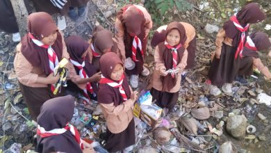 Aksi Peduli Lingkungan Siswa LPP Nurul Ulum Sumenep di Hari Pramuka ke-64 Tahun