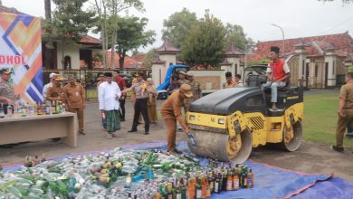 Pemkab Pamekasan Musnahkan Ribuan Miras, Bupati : Ini Bukti Keseriusan