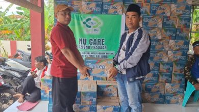 Lazis NU Pragaan Distribusikan Bantuan untuk Warga Terdampak Puting Beliung di Karduluk