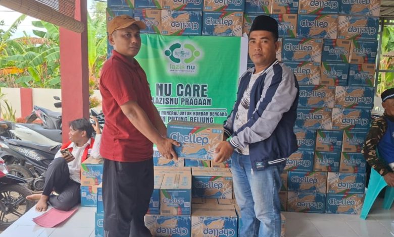 Lazis NU Pragaan Distribusikan Bantuan untuk Warga Terdampak Puting Beliung di Karduluk
