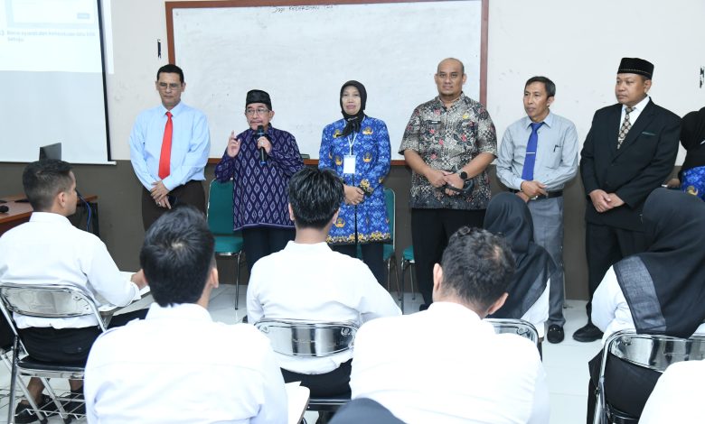 Wabup KH Imam Hasyim Tinjau Tes CAT BLUD RSUDMA Sumenep