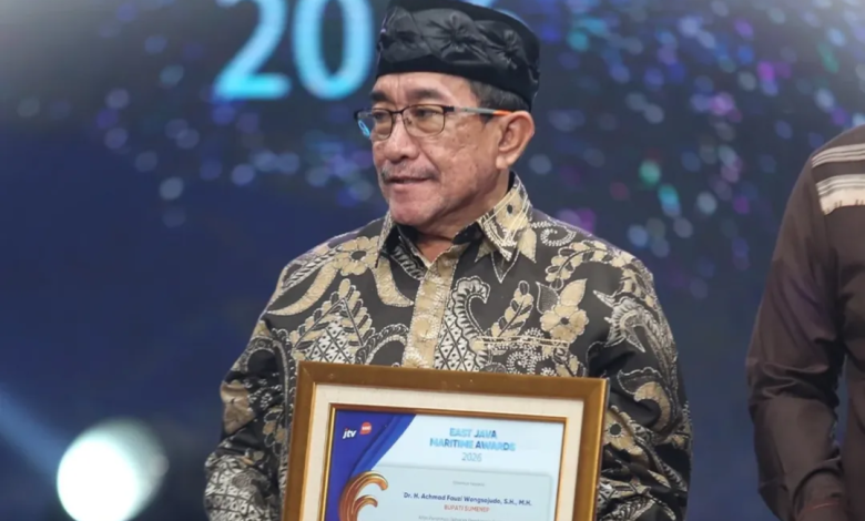 Sumenep Terima Penghargaan di East Java Maritime Award 2026