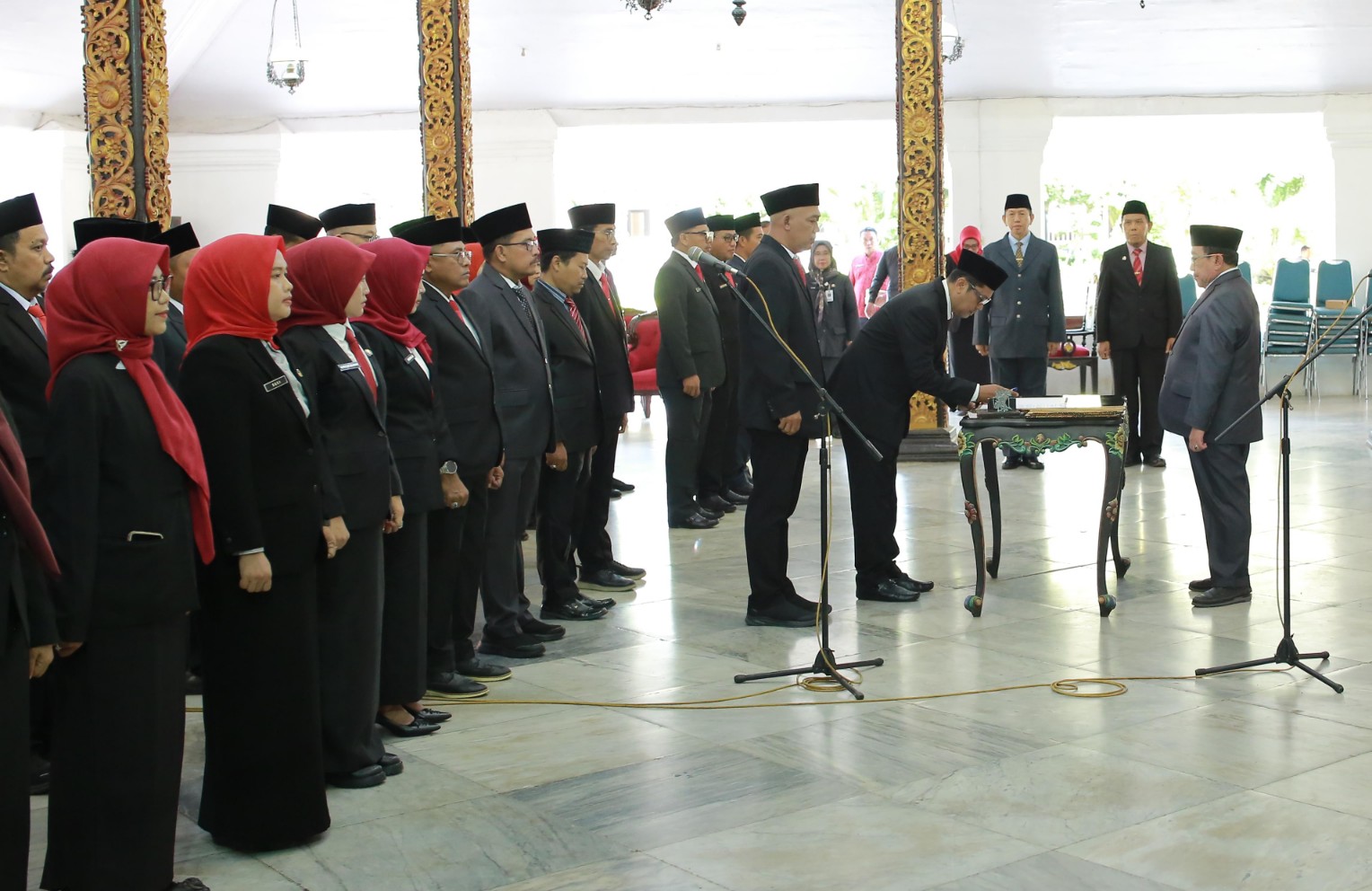 Lantik Sejumlah Pejabat, Wabup Sumenep: Jaga Integritas!